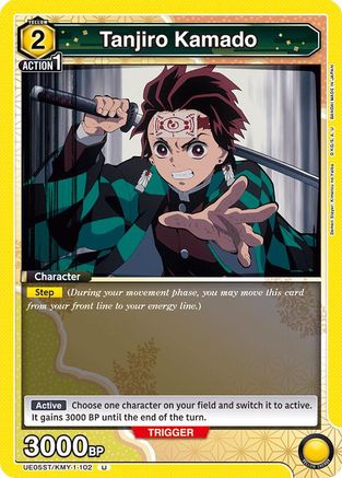 Tanjiro Kamado (102) (UE05ST/KMY-1-102) - Demon Slayer Kimetsu no Yaiba Starter Deck