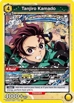 Tanjiro Kamado (103) (UE05ST/KMY-1-103) - Demon Slayer Kimetsu no Yaiba Starter Deck