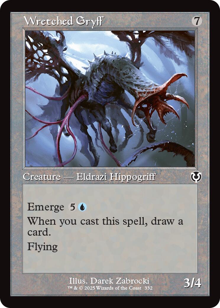 Wretched Gryff (Retro Frame)
