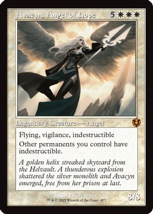 Avacyn, Ange de l'espoir (cadre rétro) (INR-477) - Innistrad Remastered 