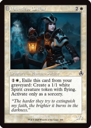 Dauntless Cathar (Retor Frame) (INR-339) - Innistrad Remastered
