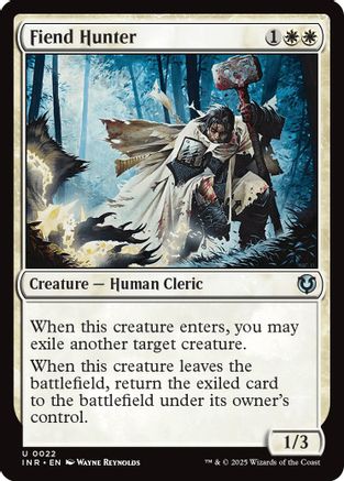 Fiend Hunter (INR-022) - Innistrad Remastered Foil