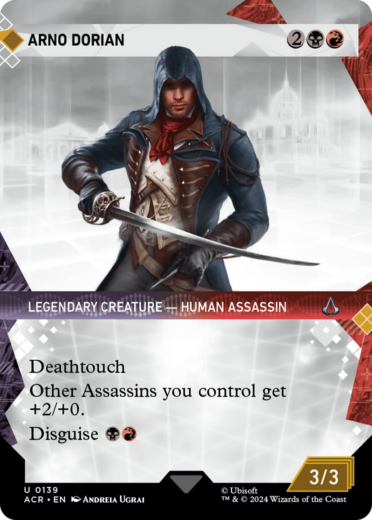 Arno Dorian (ACR-139) - Assassin's Creed : (Vitrine) (Sans bordure) Foil 