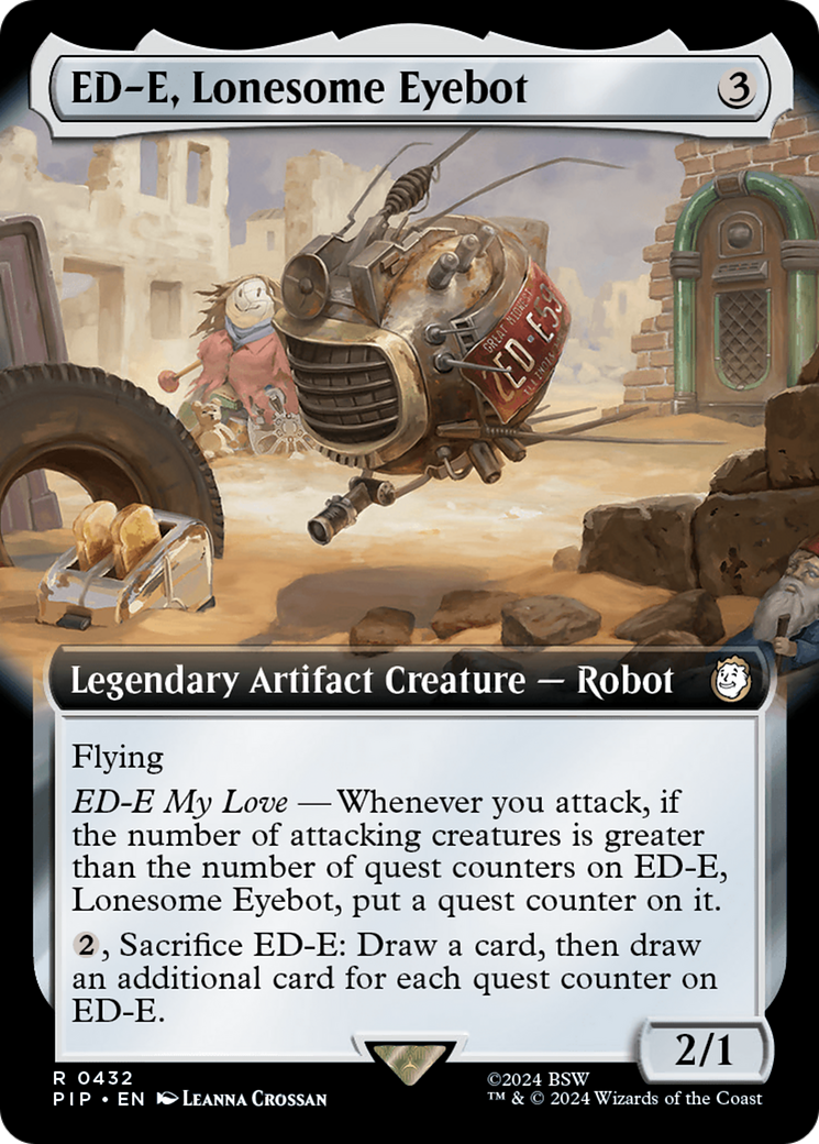 ED-E, Lonesome Eyebot (PIP-432) - Fallout : (Extended Art) 