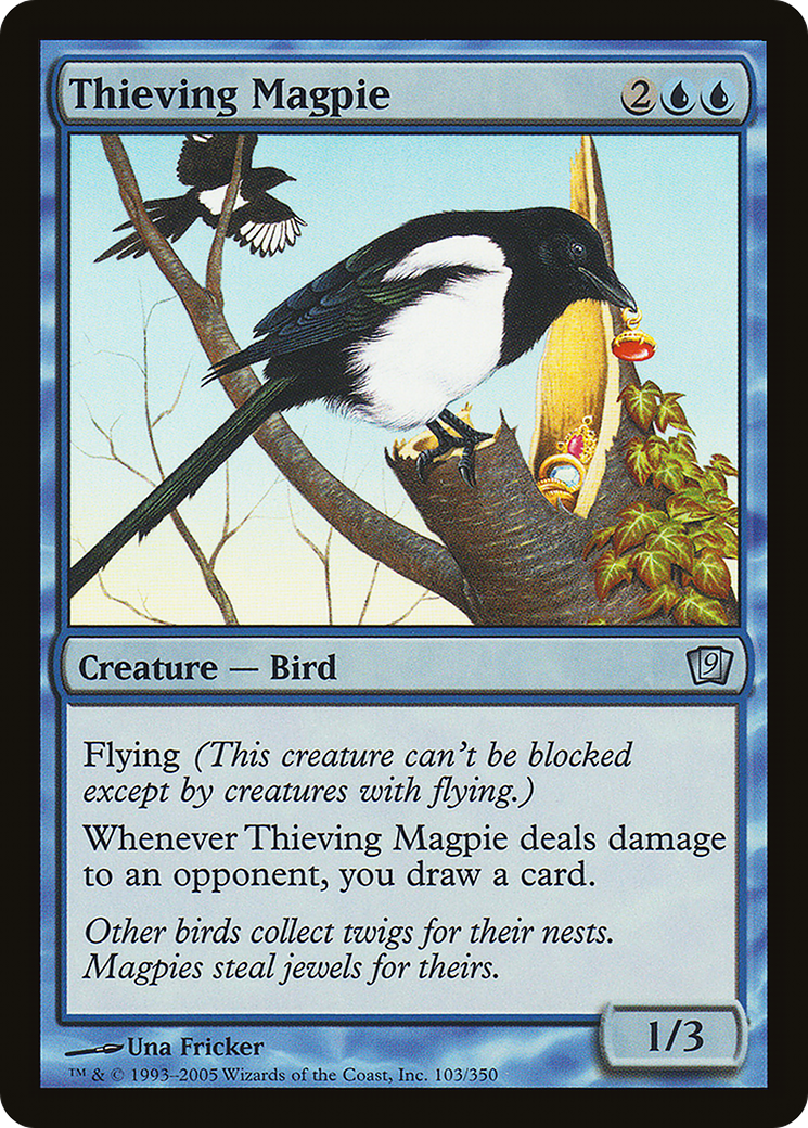 Thieving Magpie (9ED-103★) - Ninth Edition Foil