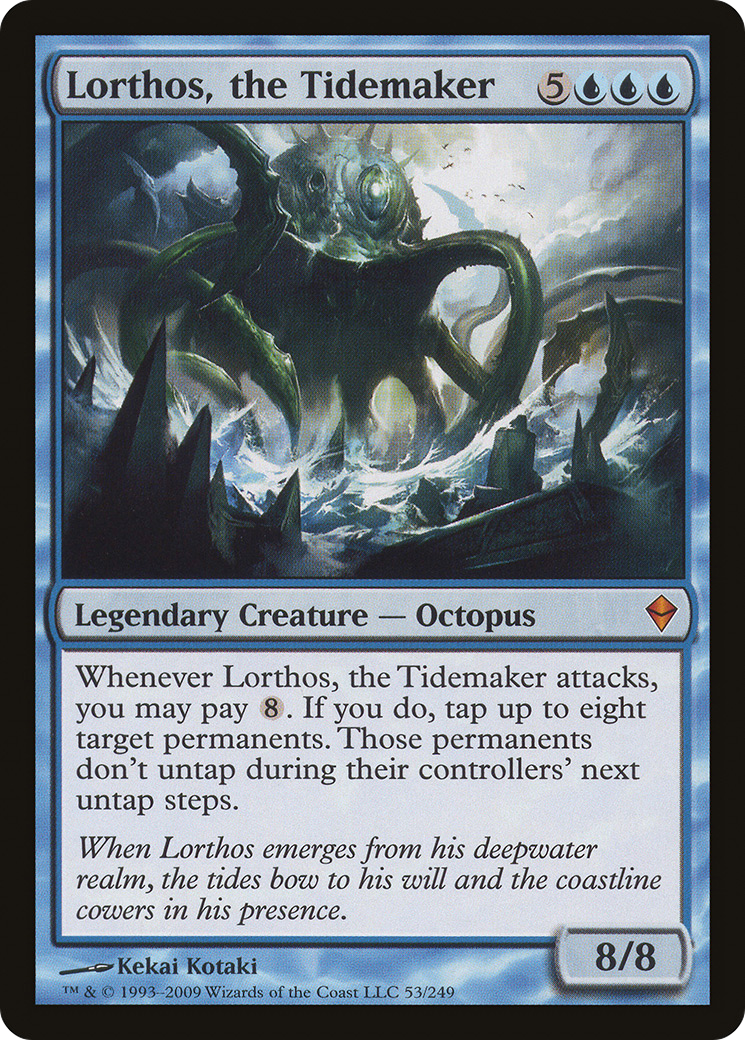 Lorthos, the Tidemaker (ZEN-053) - Zendikar Foil