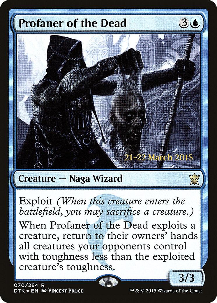 Profaner of the Dead (PRE-70S) - Dragons of Tarkir Promos Foil