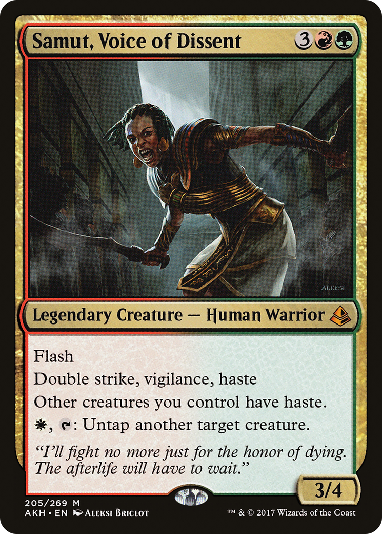 Samut, voix de la dissidence (AKH-205) - Amonkhet 