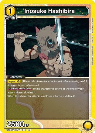 Inosuke Hashibira (015) (UE05BT/KMY-1-015) - Demon Slayer Kimetsu no Yaiba