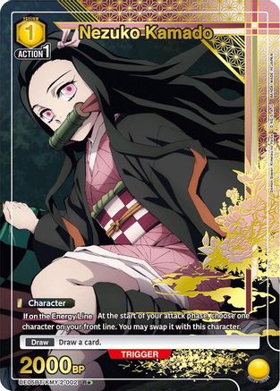 Nezuko Kamado (002) (R*) (UE05BT/KMY-2-002) - Demon Slayer Kimetsu no Yaiba Foil