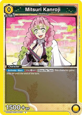 Mitsuri Kanroji (004) (UE05BT/KMY-2-004) - Demon Slayer Kimetsu no Yaiba