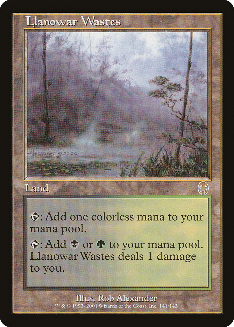 Déserts de Llanowar (APC-141) - Apocalypse
