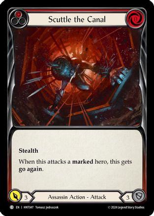 Scuttle the Canal (Rouge) (HNT047) - L'arc-en-ciel traqué 