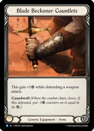 Gantelets de Blade Beckoner (HNT218) - Le froid traqué