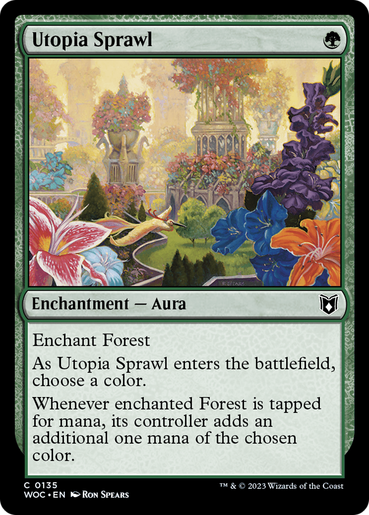 Utopia Sprawl (WOC-135) - Commandant des Terres sauvages d'Eldraine 