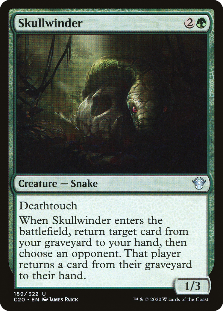 Skullwinder (C20-189) - Commander 2020