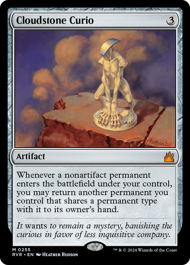 Curiosité de Cloudstone (RVR-255) - Ravnica Remastered Foil 