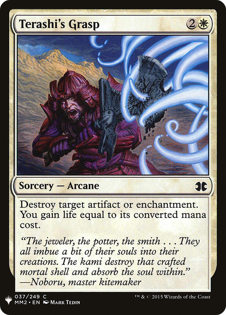 Terashi's Grasp (LIST-MM2-37) - The List