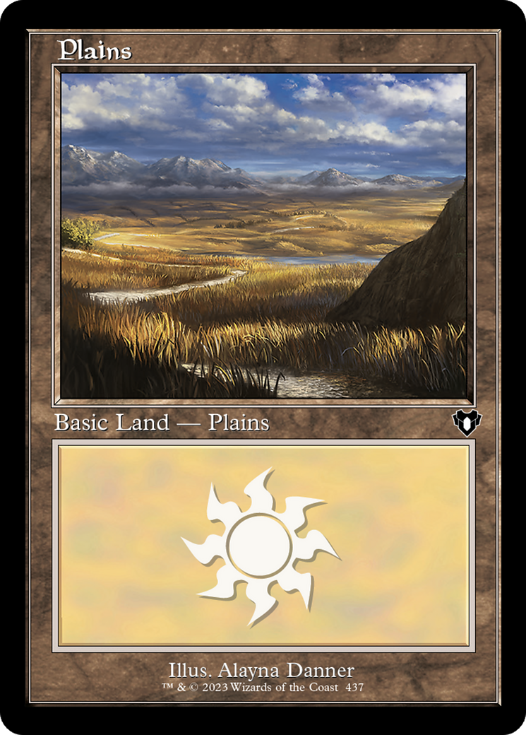 Plaines (CMM-437) - Commander Masters Foil 