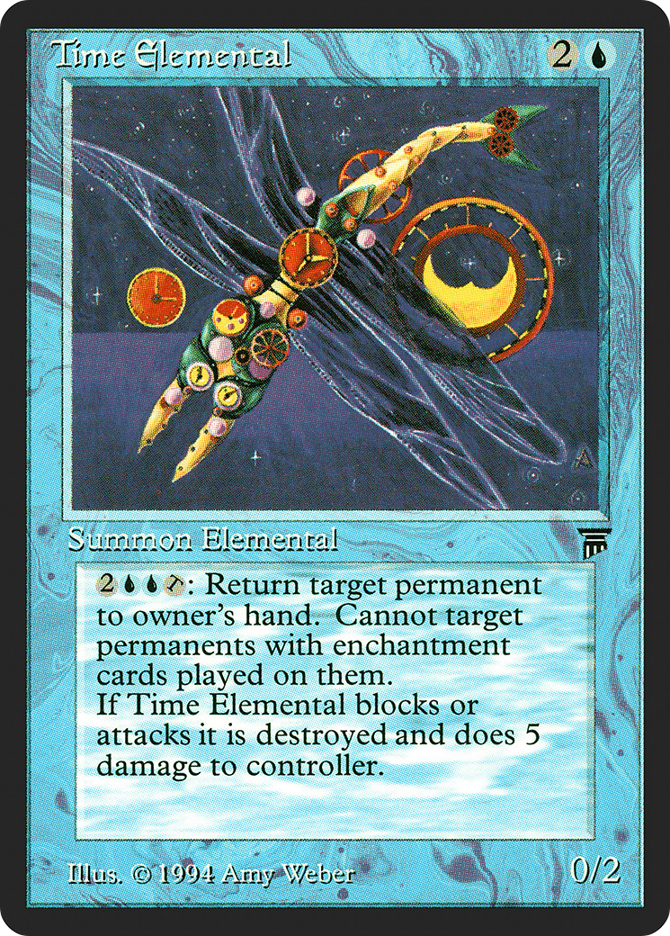 Élémentaire du Temps (LEG-081) - Légendes