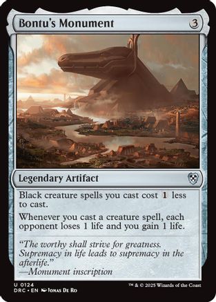 Monument de Bontu (-124) - Commandant : Aetherdrift 