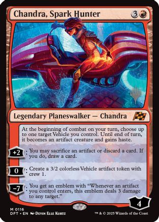 Chandra, Chasseuse d'Étincelles (PPDFT-116) - Pack Promo : Dérive Éther 