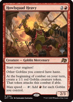 Howlsquad Heavy (PPDFT-134) - Promo Pack: Aetherdrift