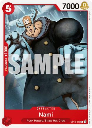 Nami (013) (OP10-013) - Sang Royal 