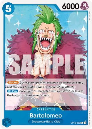 Bartolomeo (OP10-052) - Sang Royal 
