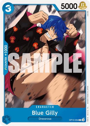 Blue Gilly (OP10-054) - Sang Royal 
