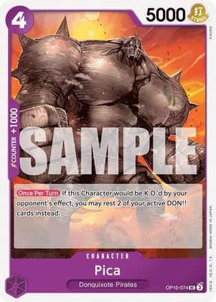 Pica (OP10-074) - Sang Royal 