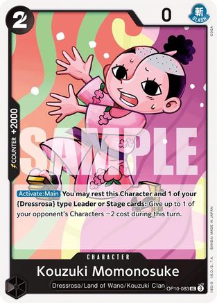 Kouzuki Momonosuke (083) (OP10-083) - Sang Royal 