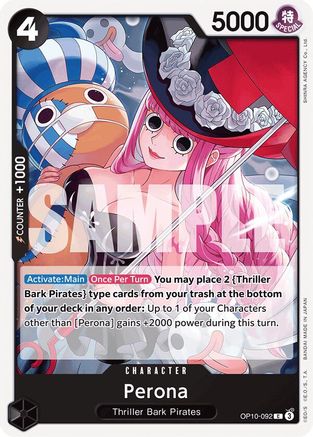Perona (092) (OP10-092) - Sang Royal 