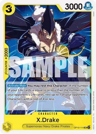X.Drake (OP10-114) - Sang Royal 