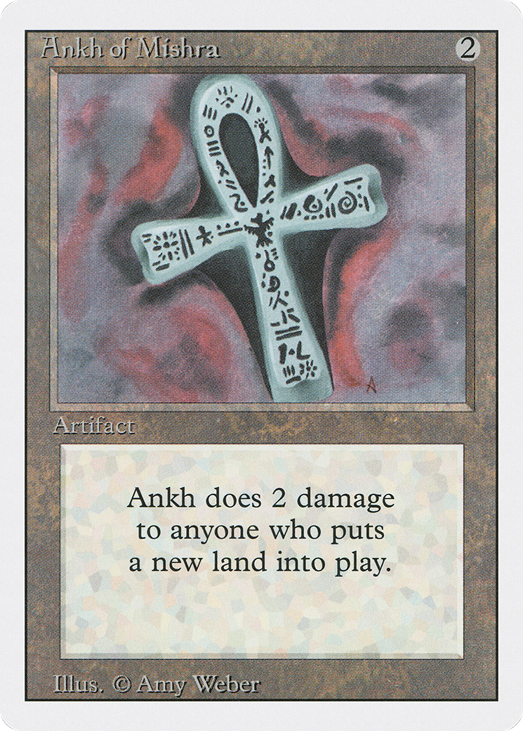 Ankh de Mishra (3ED-233) - Édition révisée 