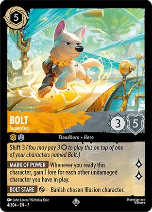 Bolt - Superdog (4/204) - Île d'Archazias 