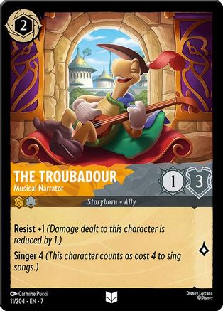 Le Troubadour - Narrateur musical (11/204) - Île d'Archazias 