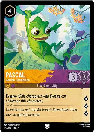 Pascal - Caméléon du Jardin (19/204) - Île d'Archazias 