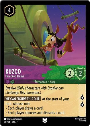 Kuzco - Lama paniqué (71/204) - Île d'Archazias 