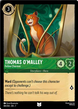 Thomas O'Malley - Charmeur de félins (88/204) - Île d'Archazias 