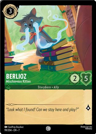 Berlioz - Chaton malicieux (99/204) - Archazias Island Cold Foil 