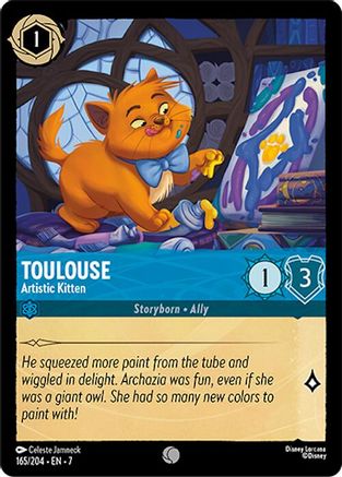 Toulouse - Chaton Artistique (165/204) - Île d'Archazias 