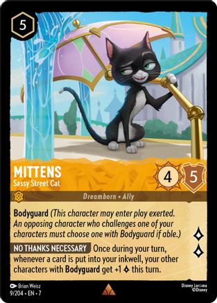 Mitaines - Sassy Street Cat (9/204) - Île d'Archazias 
