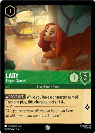 Lady - Épagneul élégant (100/204) - Île d'Archazias 
