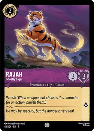 Rajah - Tigre fantomatique (62/204) - Île d'Archazias 