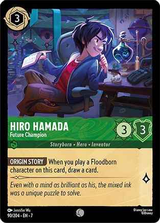 Hiro Hamada - Futur Champion (90/204) - Île d'Archazias 