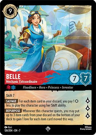 Belle - Mécanicienne Extraordinaire (126/204) - Île d'Archazias 