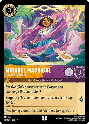 Mirabel Madrigal - Rêveuse pleine d'espoir (13/204) - Île d'Archazias 
