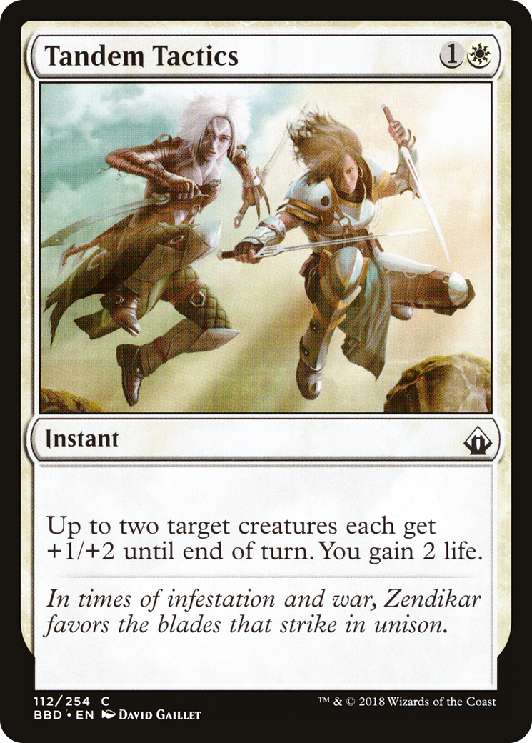 Tactiques en tandem (BBD-112) - Battlebond