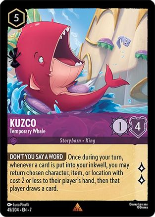 Kuzco - Baleine temporaire (45/204) - Île d'Archazias 